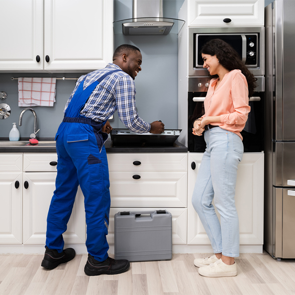 can you provide an estimate for cooktop repair before beginning any work in Monmouth Iowa